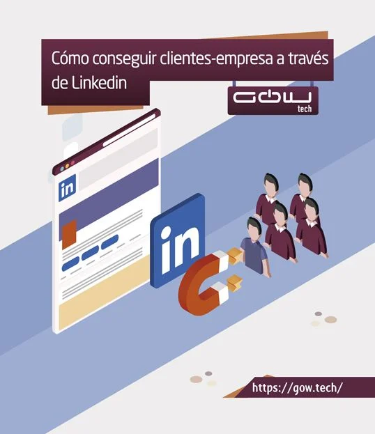 Cómo conseguir clientes-empresa a través de LinkedIn