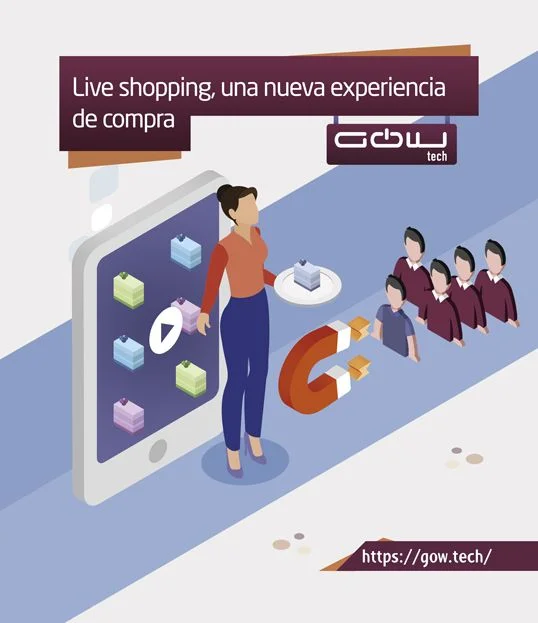 "Live shopping" la nueva experiencia de compra que viene pisando fuerte